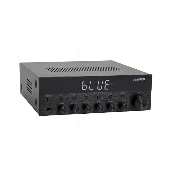 Amplificatore Stereo 15w+15w Con Bluetooth USB MP3 Radio FM